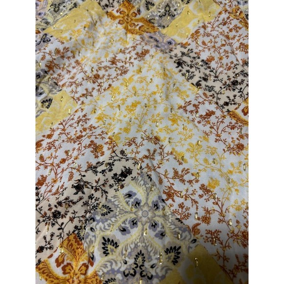 Matilda Jane Good Hart Womens Rockport Blouse Size XS X- Small Sleeve Flowers - Picture 2 of 5